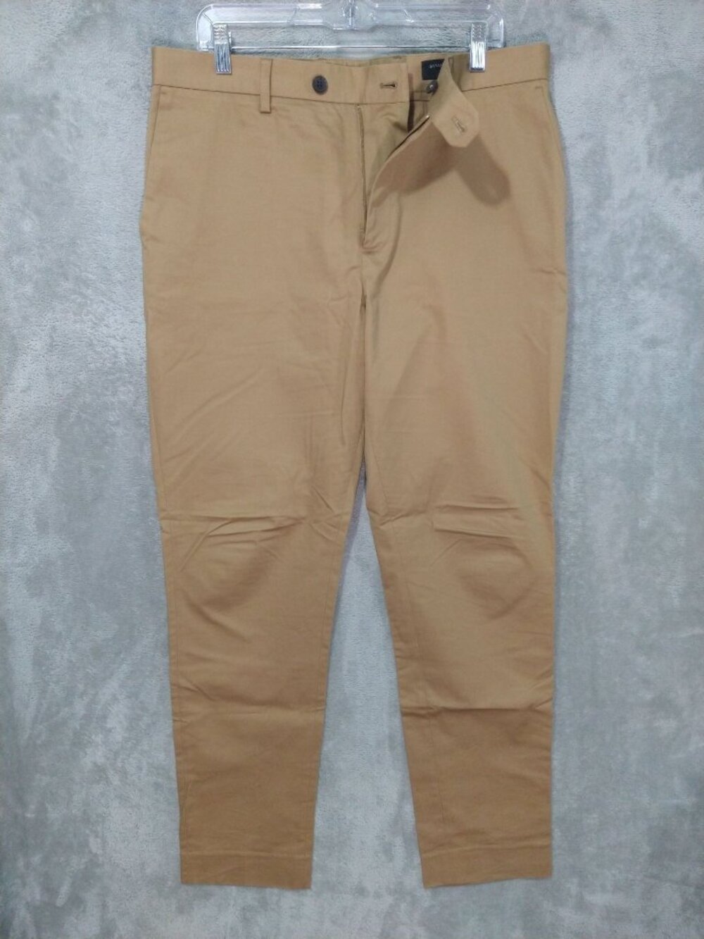 Banana Republic Pants Mens 34x32 Beige Tailored Fit Chino Suit Trouser Mid Rise